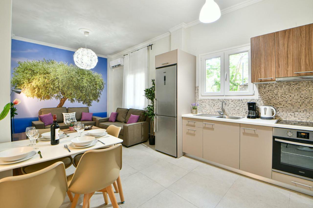 Dafni  Fresh & Renovated Apartment Next To Metro Station מראה חיצוני תמונה